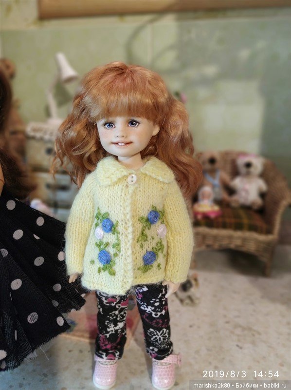 Элина. Мини кукла от Робин Вудс. ООАК Татьяны Карнаух