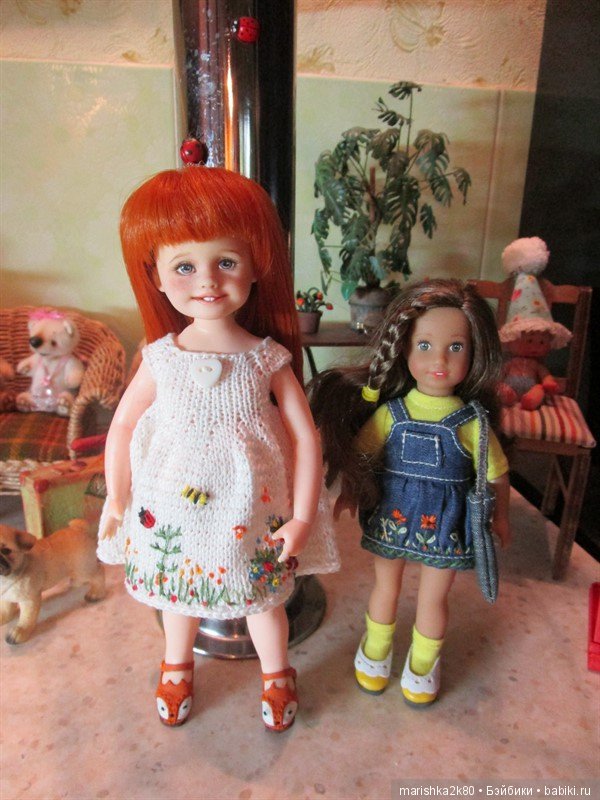 Элина. Мини кукла от Робин Вудс. ООАК Татьяны Карнаух (фото 5)