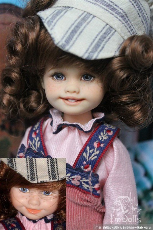 Элина. Мини кукла от Робин Вудс. ООАК Татьяны Карнаух