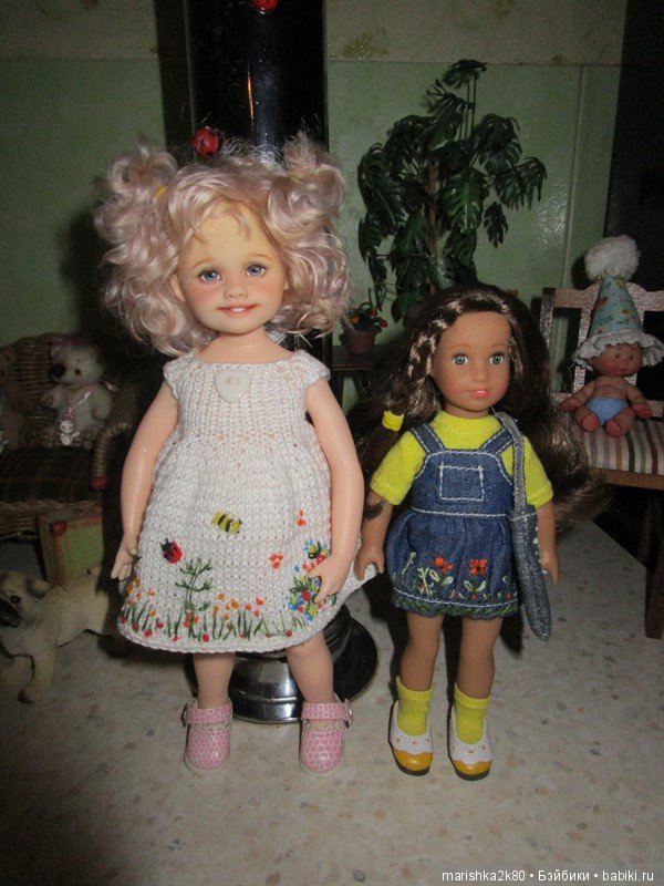 Элина. Мини кукла от Робин Вудс. ООАК Татьяны Карнаух (фото 7)