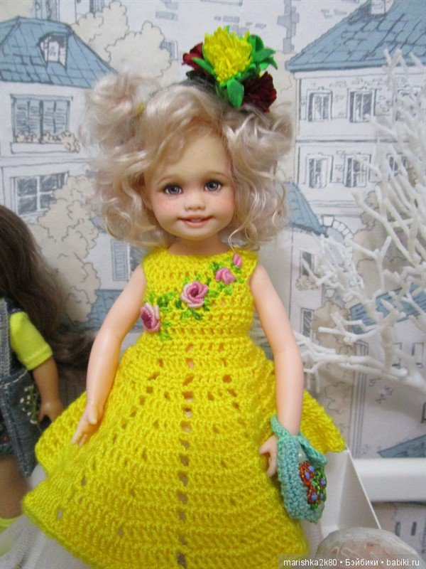 Элина. Мини кукла от Робин Вудс. ООАК Татьяны Карнаух (фото 8)