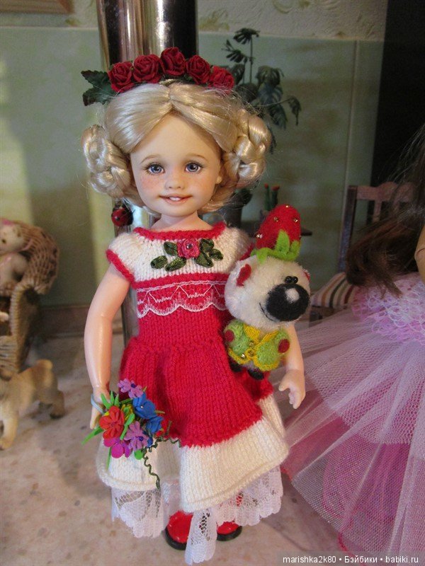 Элина. Мини кукла от Робин Вудс. ООАК Татьяны Карнаух