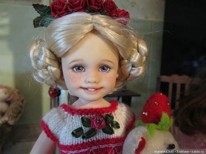 Элина. Мини кукла от Робин Вудс. ООАК Татьяны Карнаух
