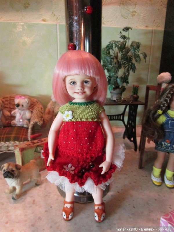 Элина. Мини кукла от Робин Вудс. ООАК Татьяны Карнаух (фото 3)