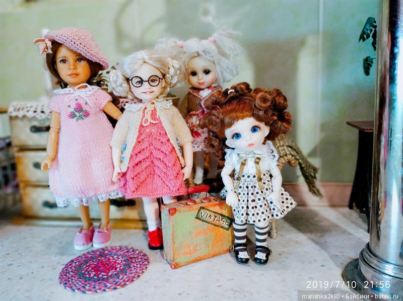 Элина. Мини кукла от Робин Вудс. ООАК Татьяны Карнаух