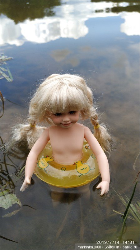 Элина. Мини кукла от Робин Вудс. ООАК Татьяны Карнаух