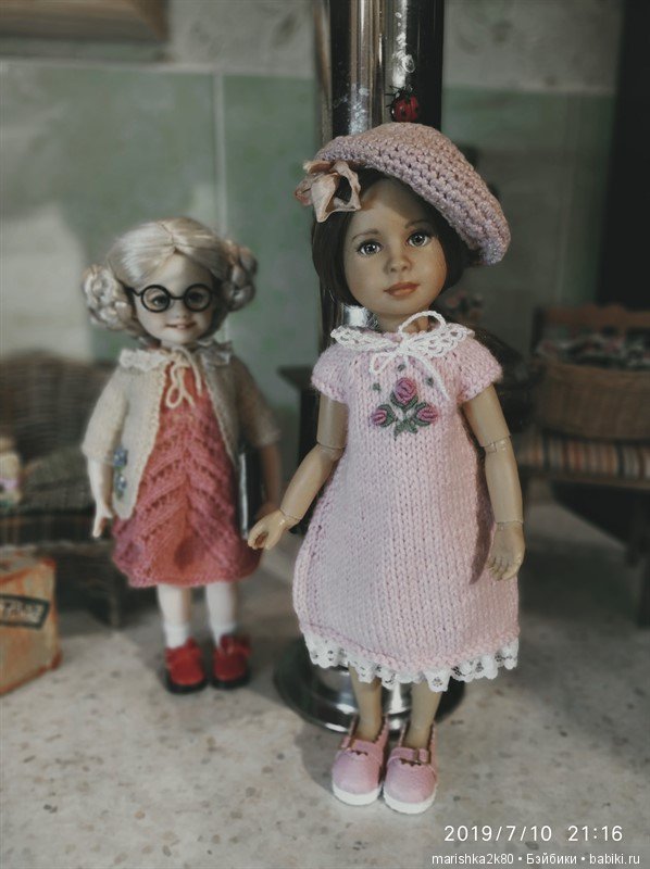 Элина. Мини кукла от Робин Вудс. ООАК Татьяны Карнаух