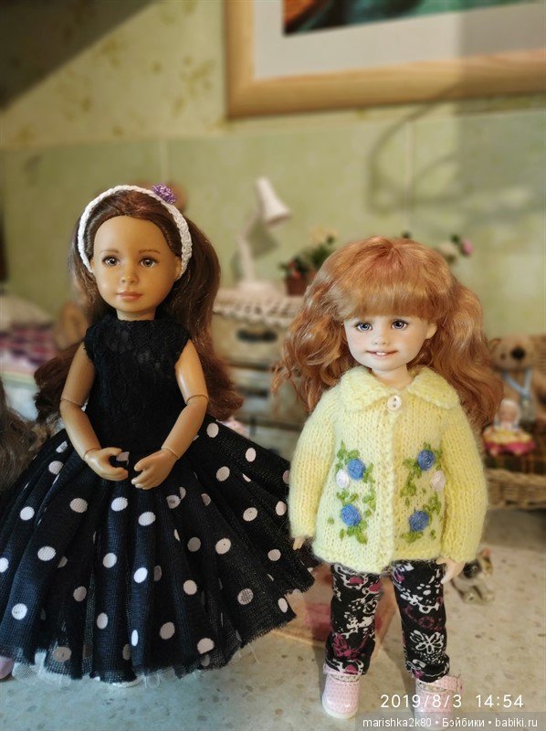 Элина. Мини кукла от Робин Вудс. ООАК Татьяны Карнаух