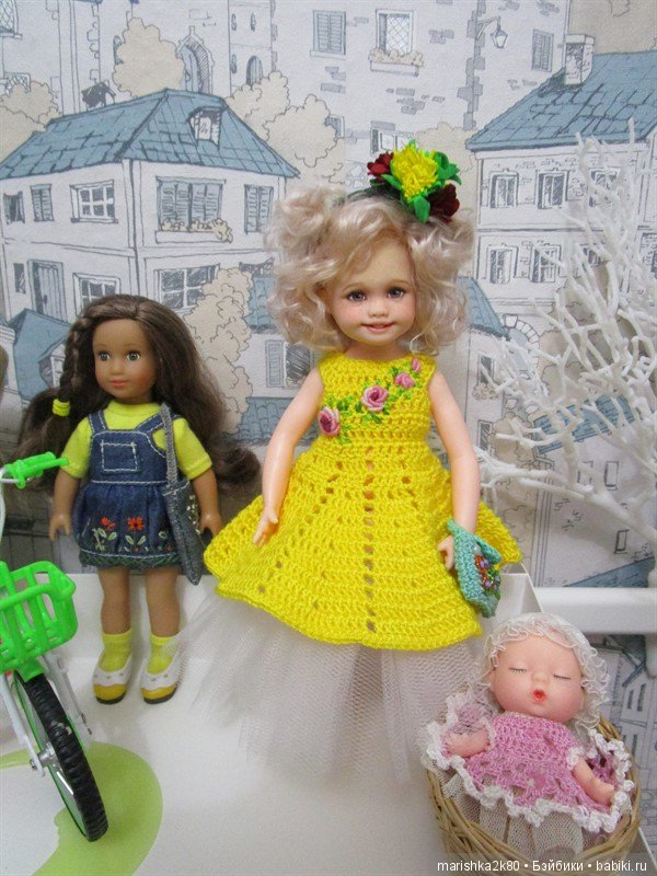 Элина. Мини кукла от Робин Вудс. ООАК Татьяны Карнаух (фото 9)