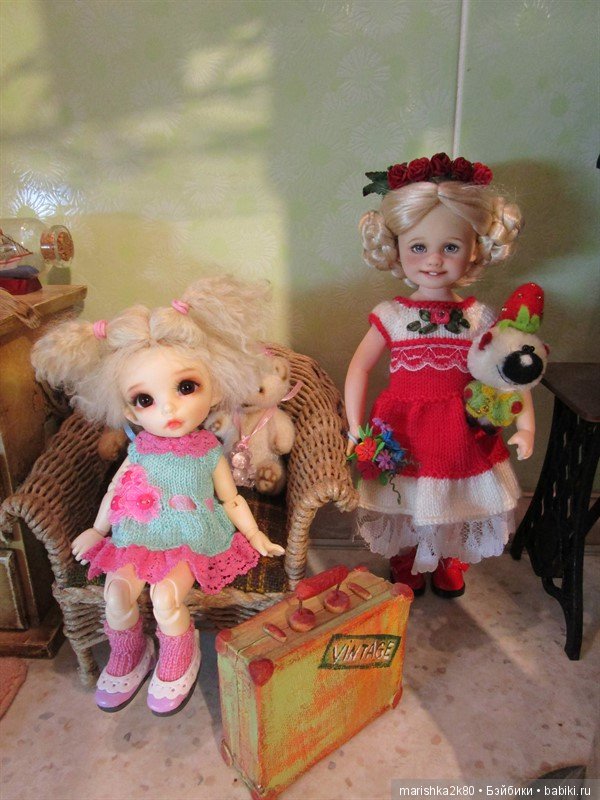 Элина. Мини кукла от Робин Вудс. ООАК Татьяны Карнаух