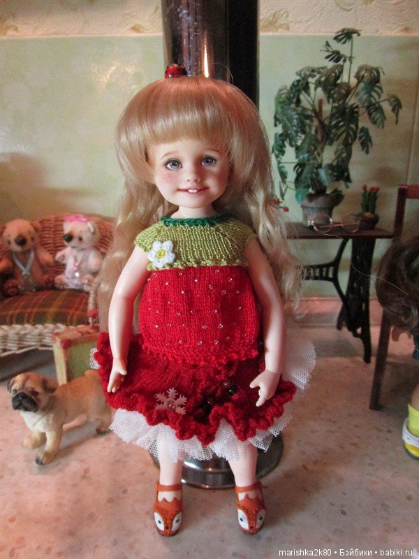 Элина. Мини кукла от Робин Вудс. ООАК Татьяны Карнаух (фото 2)