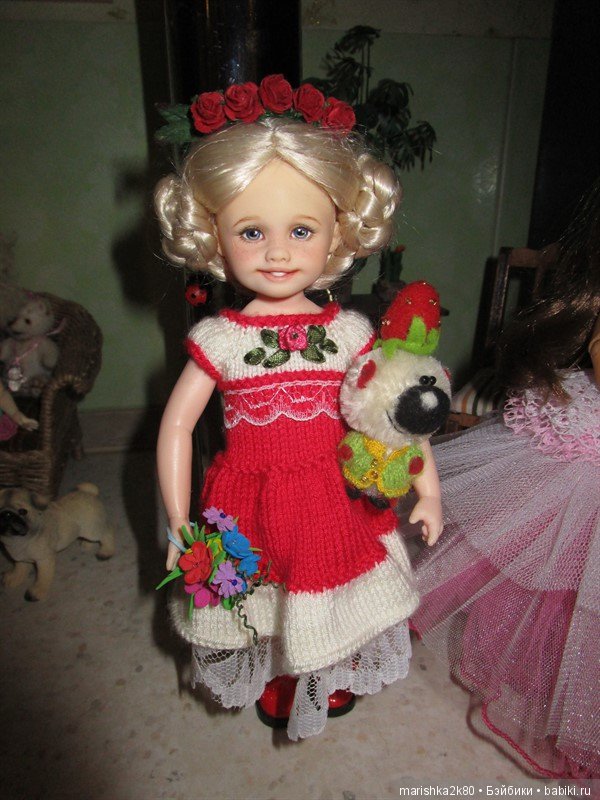 Элина. Мини кукла от Робин Вудс. ООАК Татьяны Карнаух
