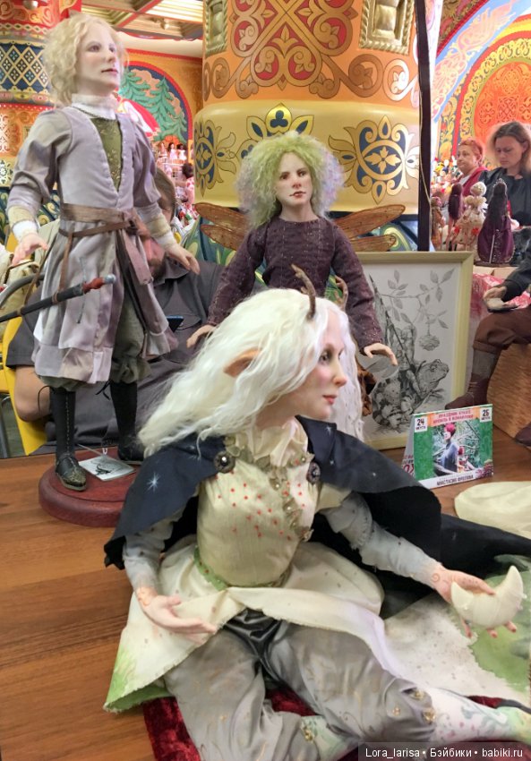 Выставка Кукольный переулок в Измайлово