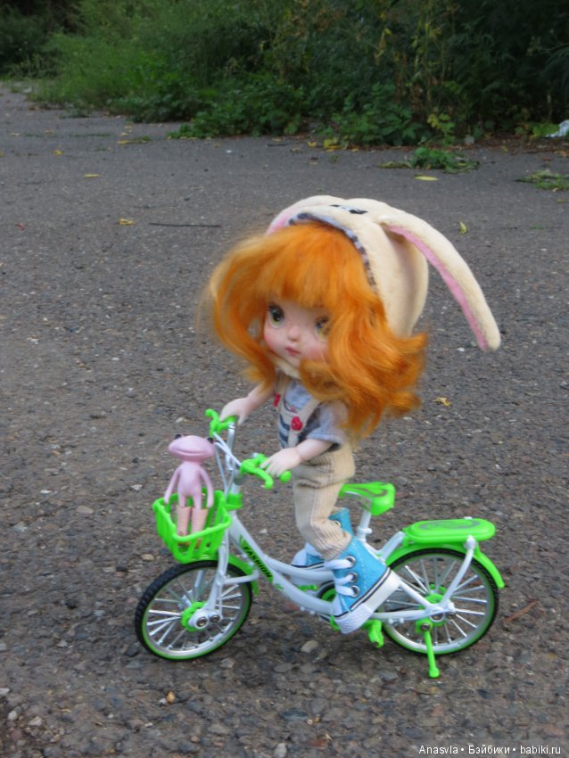 Мандаринка, Таша младшая и прогулка на велосипеде (фото 5)