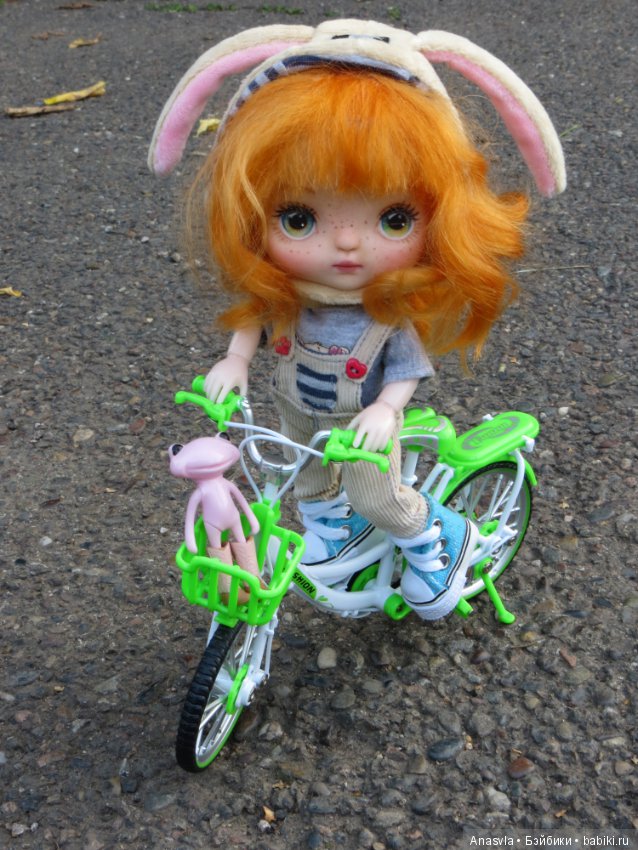 Мандаринка, Таша младшая и прогулка на велосипеде (фото 4)