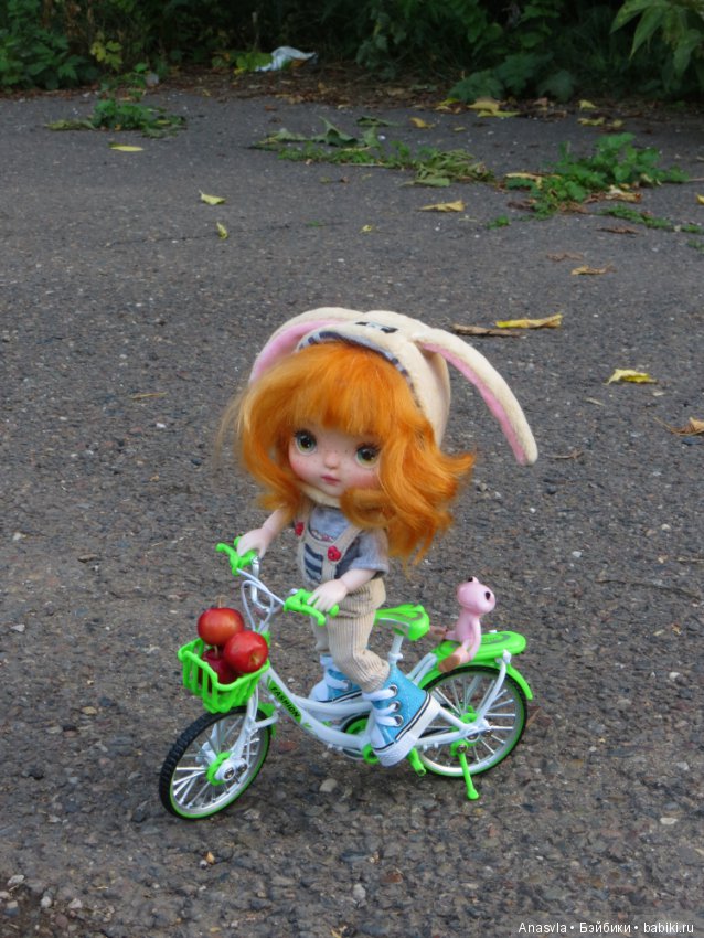 Мандаринка, Таша младшая и прогулка на велосипеде (фото 10)