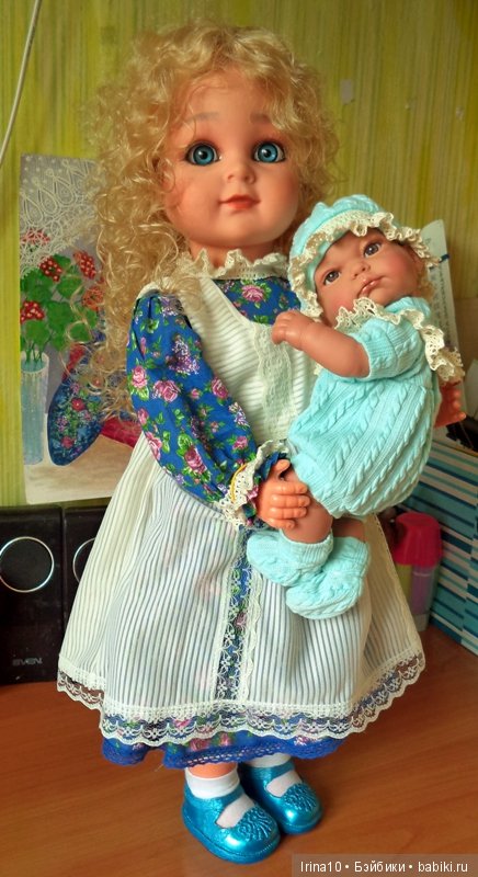 Пупс Baby Doll вне упаковки (фото 10)