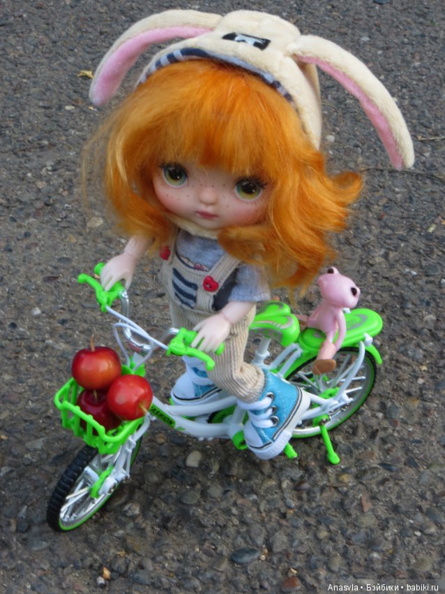 Мандаринка, Таша младшая и прогулка на велосипеде (фото 9)