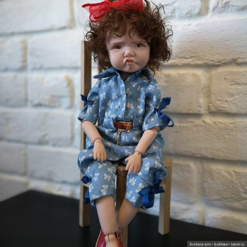 Новый МК Ольги Кижаевой — Авторские шарнирные куклы своими руками: лепка (фото 9)