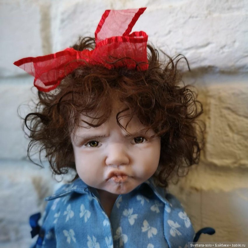 Новый МК Ольги Кижаевой — Авторские шарнирные куклы своими руками: лепка (фото 8)