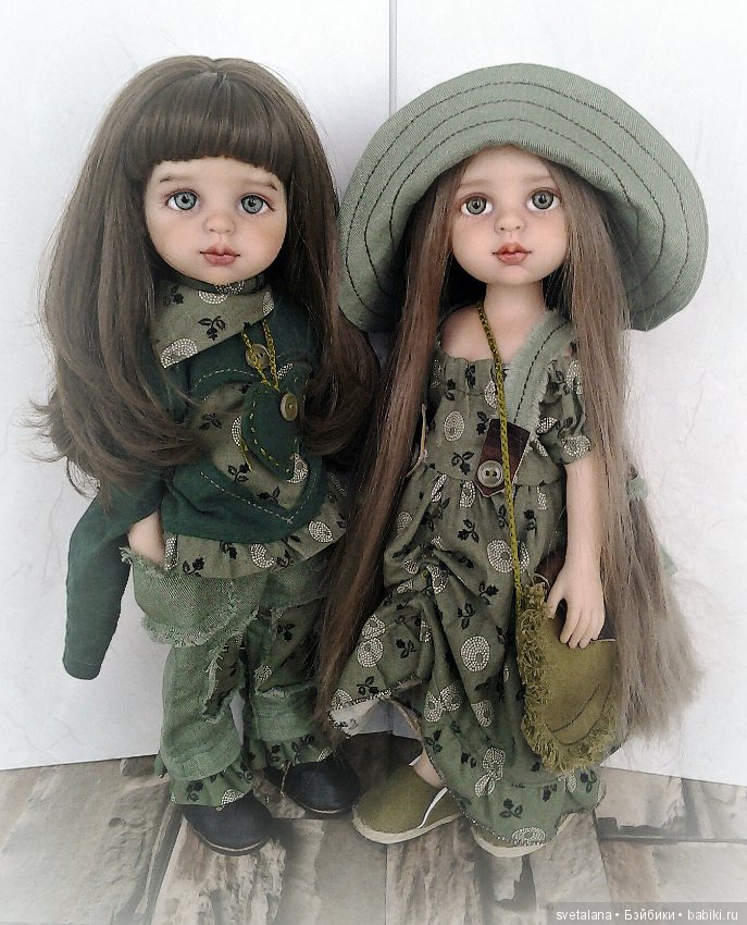 Оливия и Эмилия.ООАК кукол Паола Рейна