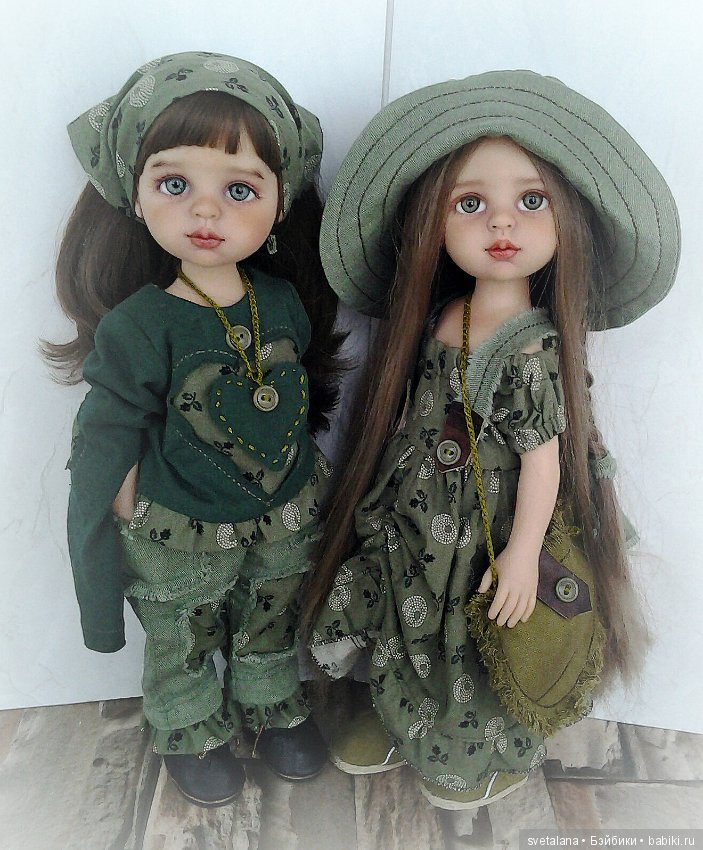 Оливия и Эмилия.ООАК кукол Паола Рейна