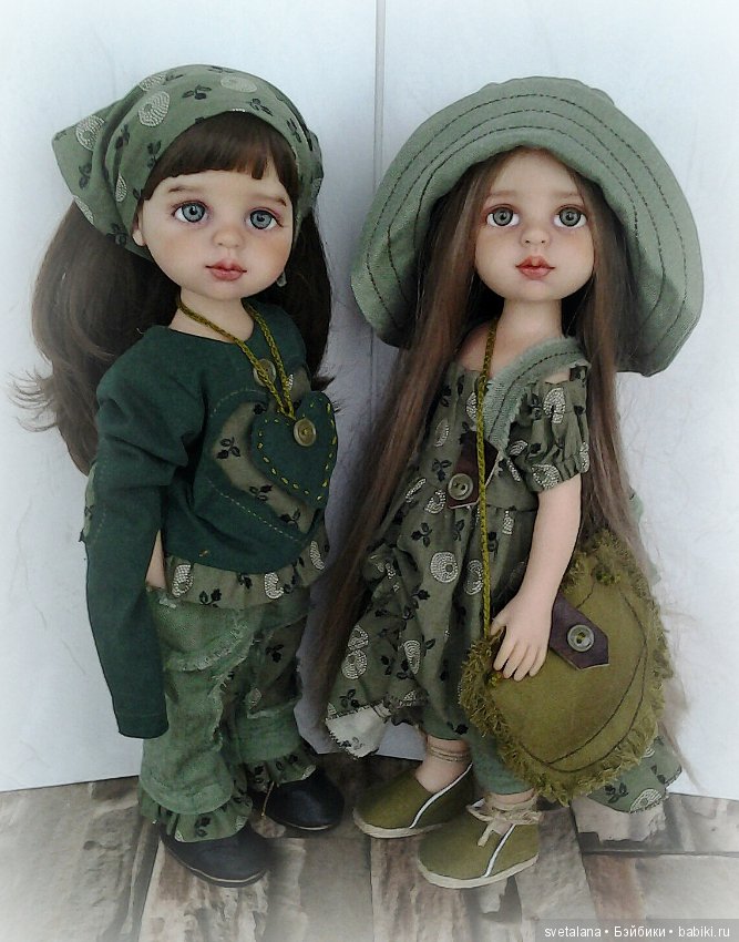 Оливия и Эмилия.ООАК кукол Паола Рейна