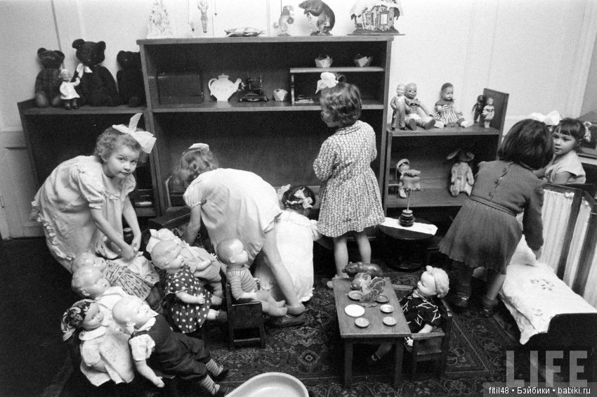 Дети 70-х играют в куклы — Интересное и необычное: фотоподборки