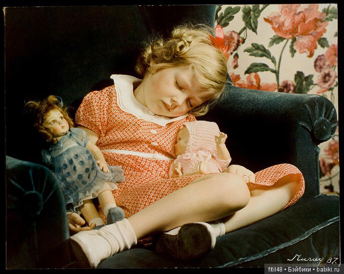 Дети 70-х играют в куклы — Интересное и необычное: фотоподборки