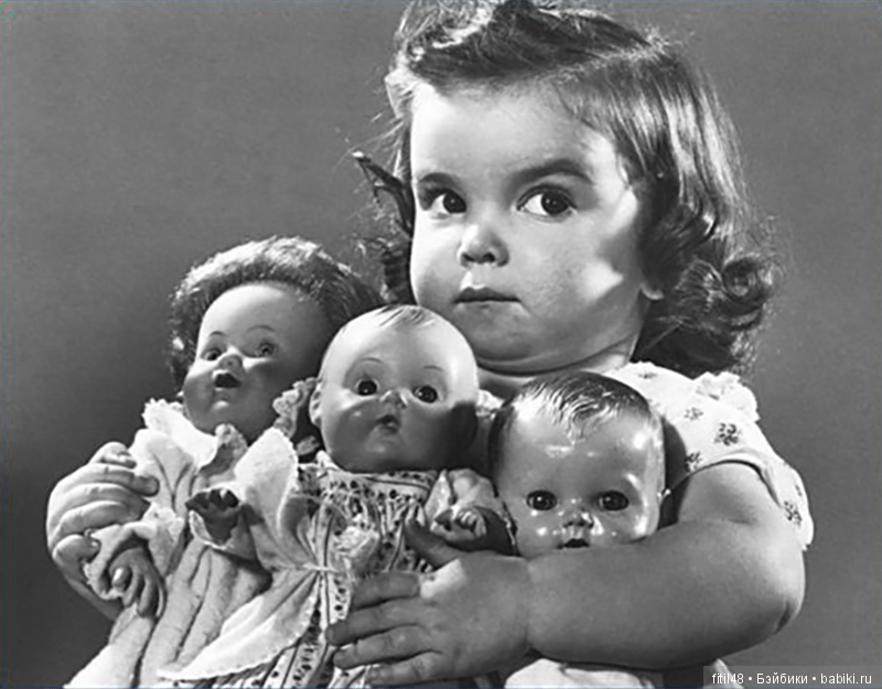 Дети 70-х играют в куклы — Интересное и необычное: фотоподборки