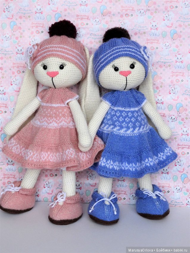 Вязаные игрушки, созданные моими руками (фото 4)