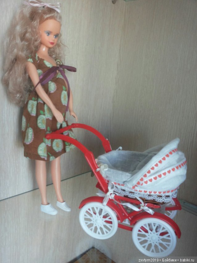 Коляска для беременной куклы (фото 5)