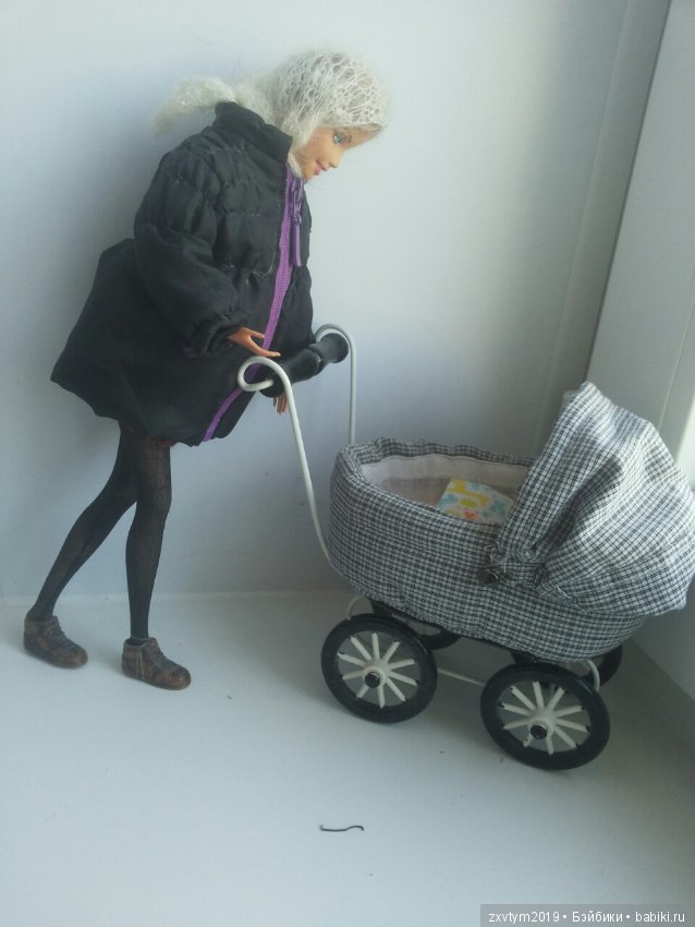 Коляска для беременной куклы (фото 3)
