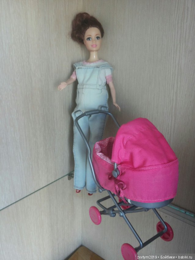 Коляска для беременной куклы (фото 9)