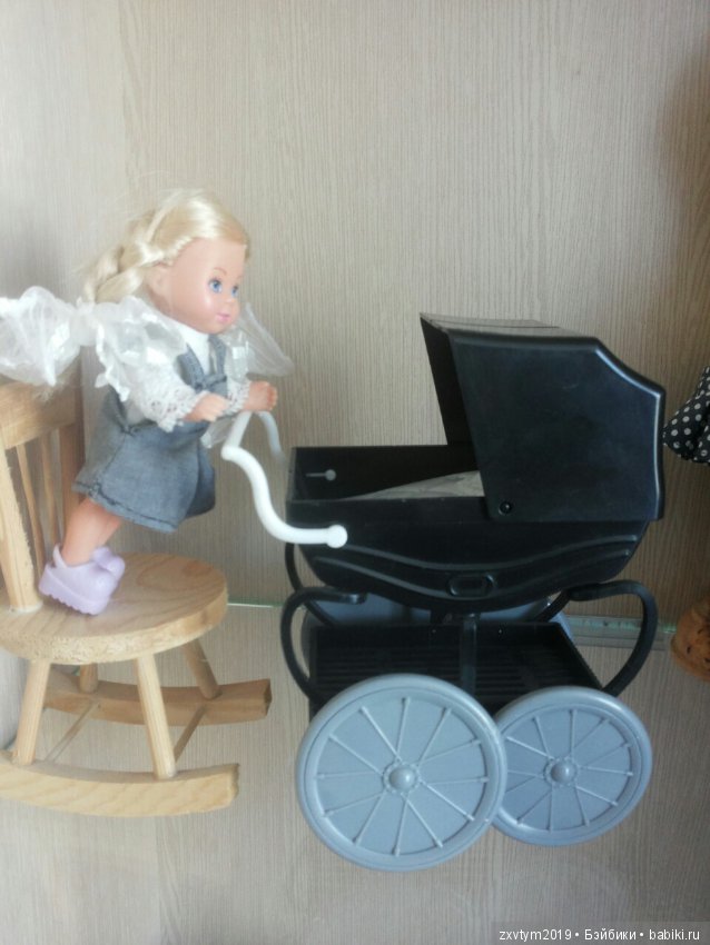Коляска для беременной куклы (фото 7)