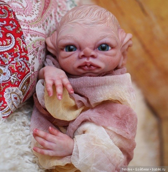 Эльфик Бипси — Куклы Реборн (Reborn): работы мастеров (фото 5)