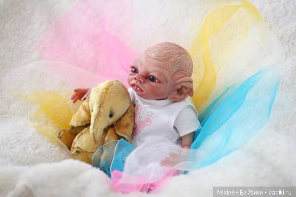 Эльфик Бипси — Куклы Реборн (Reborn): работы мастеров