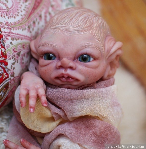 Эльфик Бипси — Куклы Реборн (Reborn): работы мастеров (фото 2)
