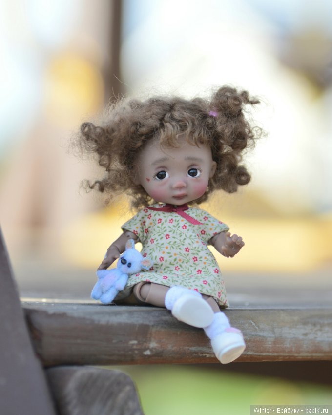 Маленькая Itty — Куклы Nikki Britt (Никки Бритт): авторские BJD (БЖД)