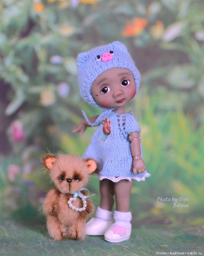 Маленькая Itty — Куклы Nikki Britt (Никки Бритт): авторские BJD (БЖД) (фото 5)