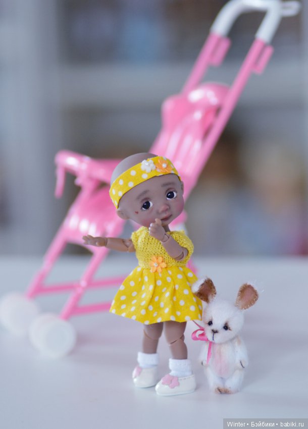 Маленькая Itty — Куклы Nikki Britt (Никки Бритт): авторские BJD (БЖД) (фото 9)