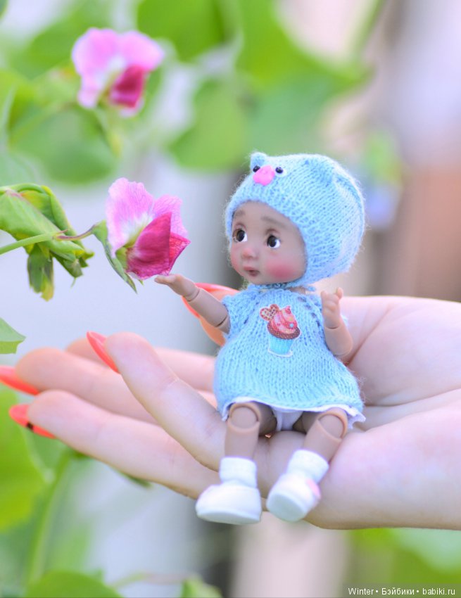 Маленькая Itty — Куклы Nikki Britt (Никки Бритт): авторские BJD (БЖД) (фото 2)