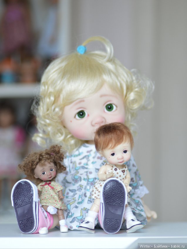 Маленькая Itty — Куклы Nikki Britt (Никки Бритт): авторские BJD (БЖД)