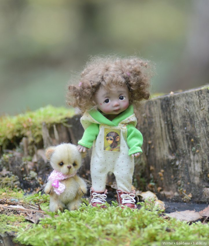 Маленькая Itty — Куклы Nikki Britt (Никки Бритт): авторские BJD (БЖД)