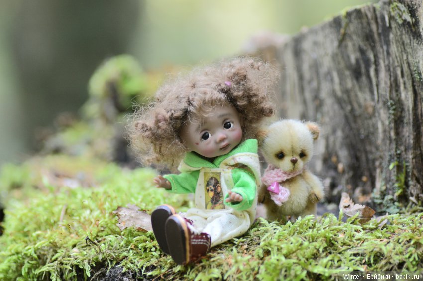 Маленькая Itty — Куклы Nikki Britt (Никки Бритт): авторские BJD (БЖД)