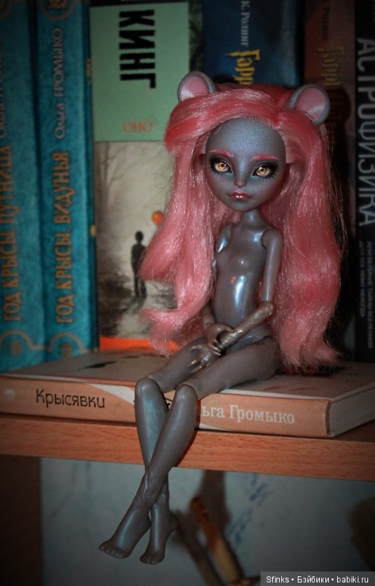 Крысявка — ООАК Monster High и Ever After High: репейнт