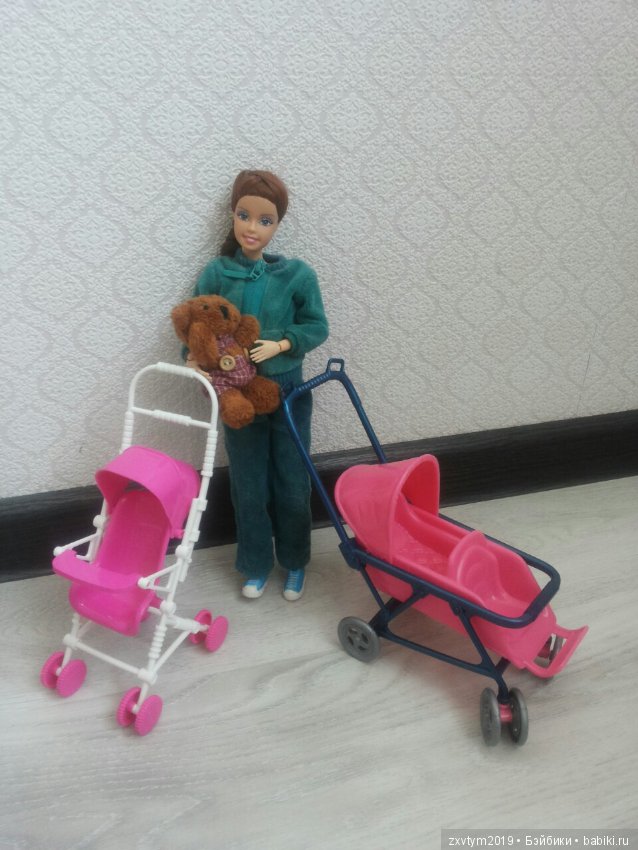 Коляска для беременной куклы