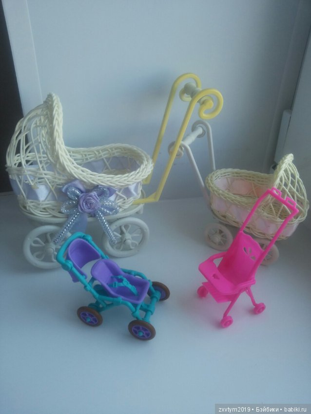 Коляска для беременной куклы