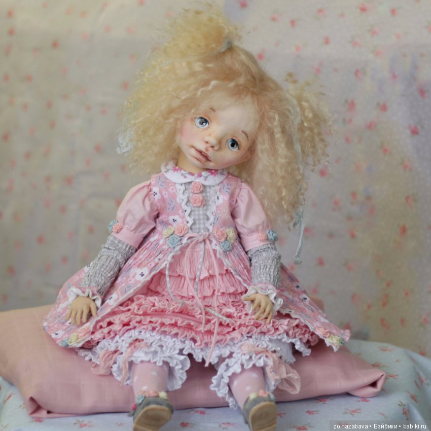 Куколка Зефирка — Авторские текстильные куклы: Вальдорфские (фото 2)