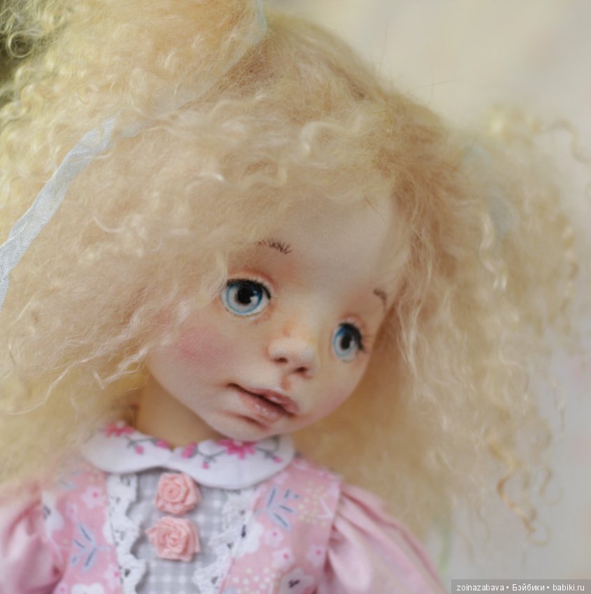 Куколка Зефирка — Авторские текстильные куклы: Вальдорфские (фото 3)